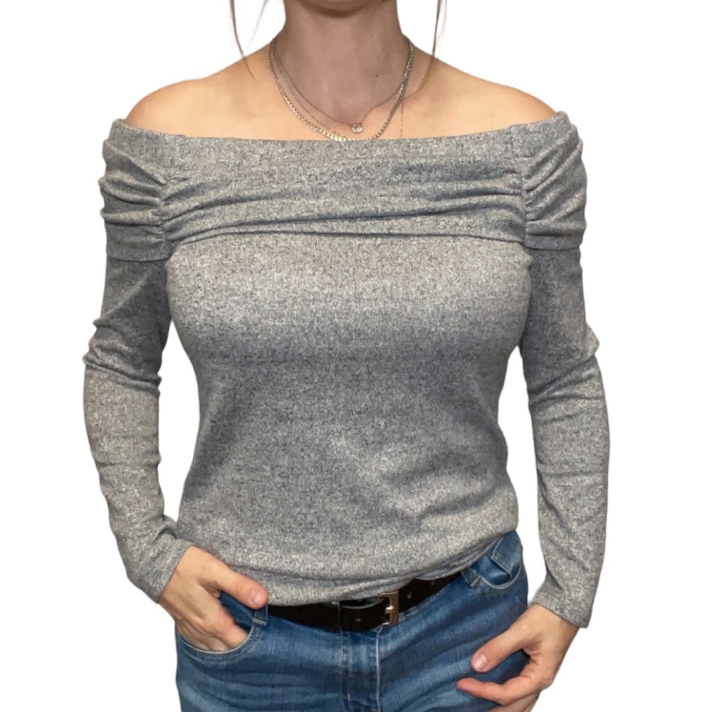 Lily Morgan off the shoulder shirt